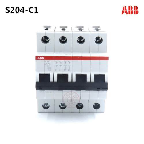 ABB微型断路器S200系列6KA空气开关4P C特性13A S204-C13
