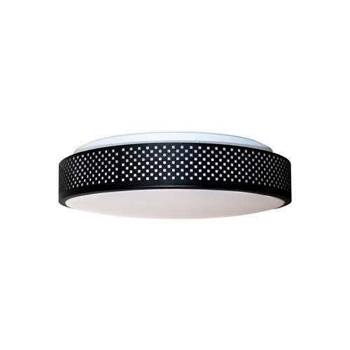 耐仕卧室灯客厅灯黑色边框LED吸顶灯14寸五色温可调光120°发光角