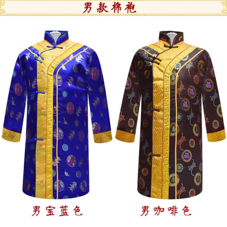 老人六件套长件套款袍寿衣装寿老骨灰盒