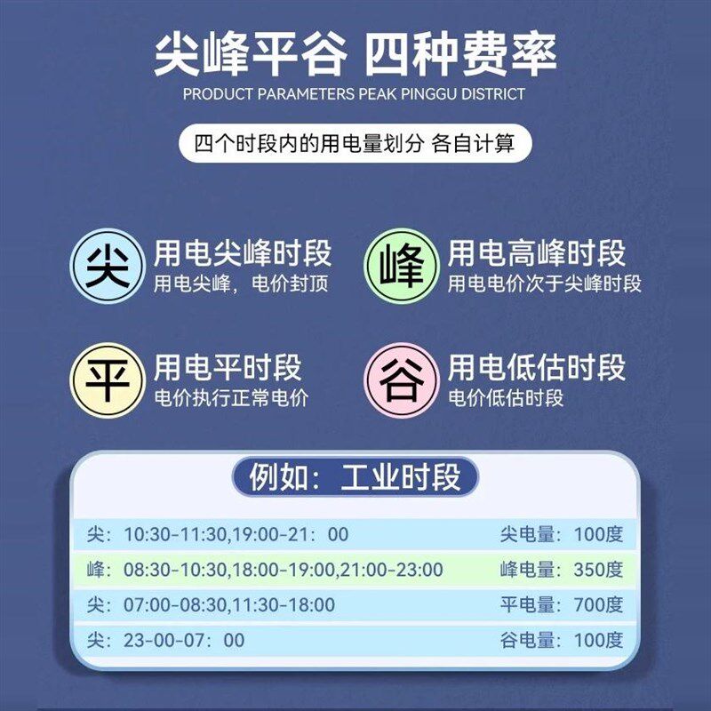 深圳科陆9 相线互感式 尖峰平谷分时电能表