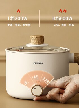 小电锅宿舍学生锅一体迷你一小型电煮锅