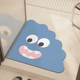 浴室科技皮吸水速干地垫创意个性 小表情防滑软垫垫