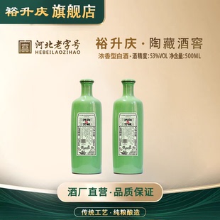 53度500ml 裕升慶 陶藏酒窖 濃香型白酒 2自飲口糧酒旗艦店正品