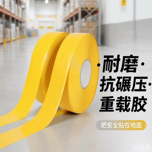 加厚耐磨PVC纳米地胶划线胶带