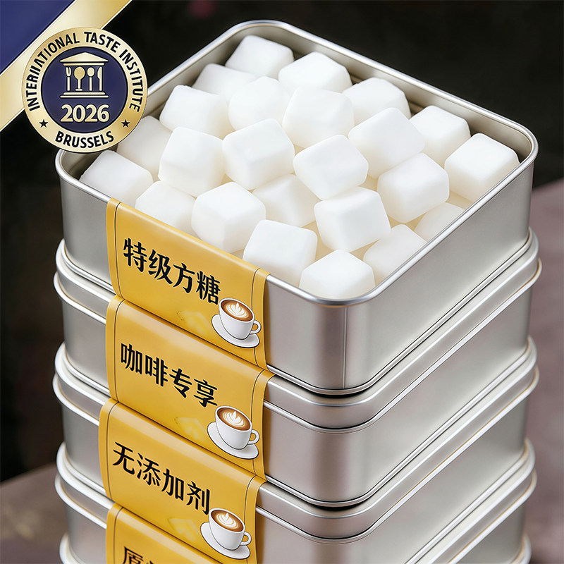 官方正品葡萄糖优质方糖块咖啡伴侣特级白砂糖调奶茶拿铁咖啡专用