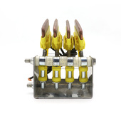 行车受电器 型滑触线式 滑线集电器 无锡式 导电滑块 集电器