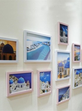 11pcs/Lot Wooden Multi Photo Frame Picture Frames Wall Hang