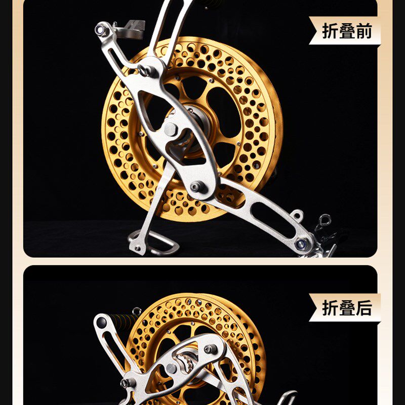 筝友风筝线轮盘背带手握轮刹防倒转风筝轮