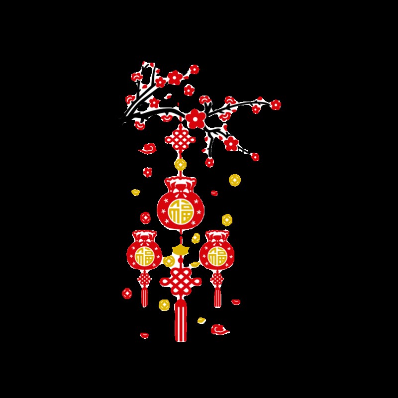 梅福饰过年房间布置立体墙画客厅电视背景墙自粘