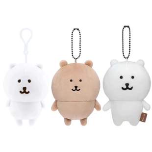 现货日版自嘲熊 日烧熊吉伊玩偶书包包挂件红鬼熊日晒熊玩偶