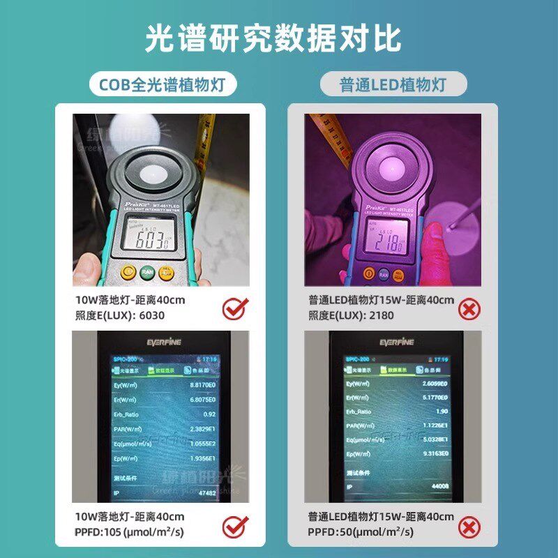 迈睿星室内灯多肉补光灯全光谱仿太阳光热植阳台绿植生长灯