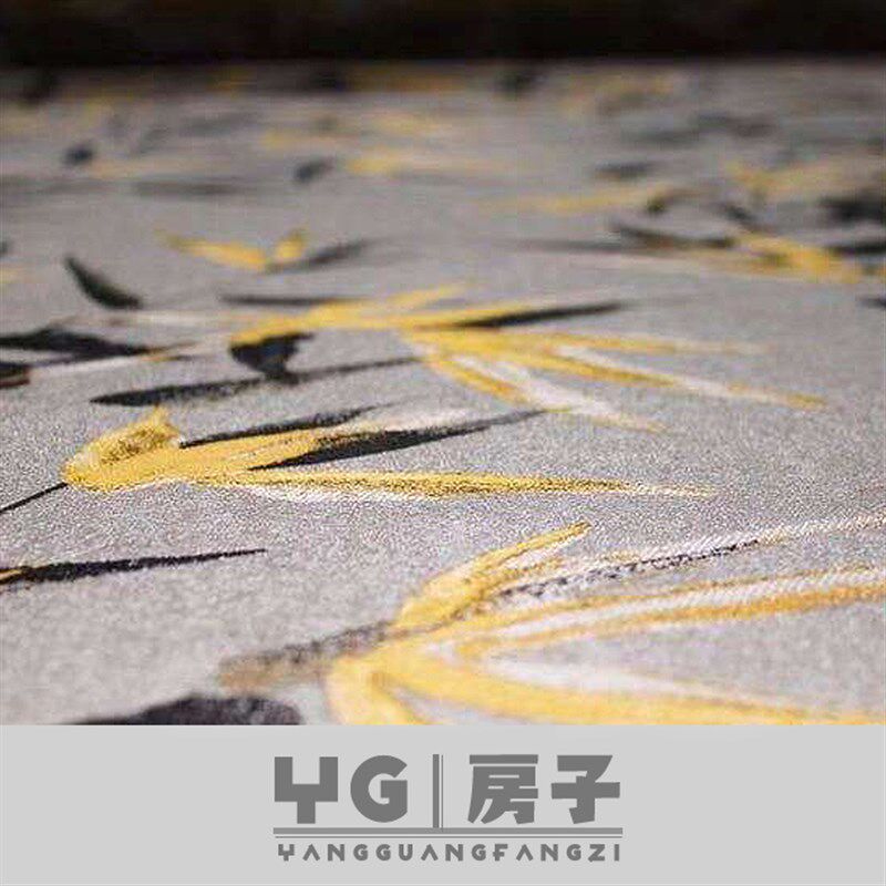 样板房抱枕灰色竹子靠包软红木靠垫酒店别墅方枕新沙发靠枕