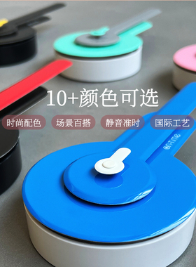 创意时尚免打自粘挂钟墙粘表静音壁钟客厅自框时钟饰