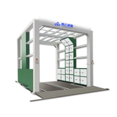 龙门式 全自动全封闭环保大型洗车台洗轮 洗车搅拌站隧道式