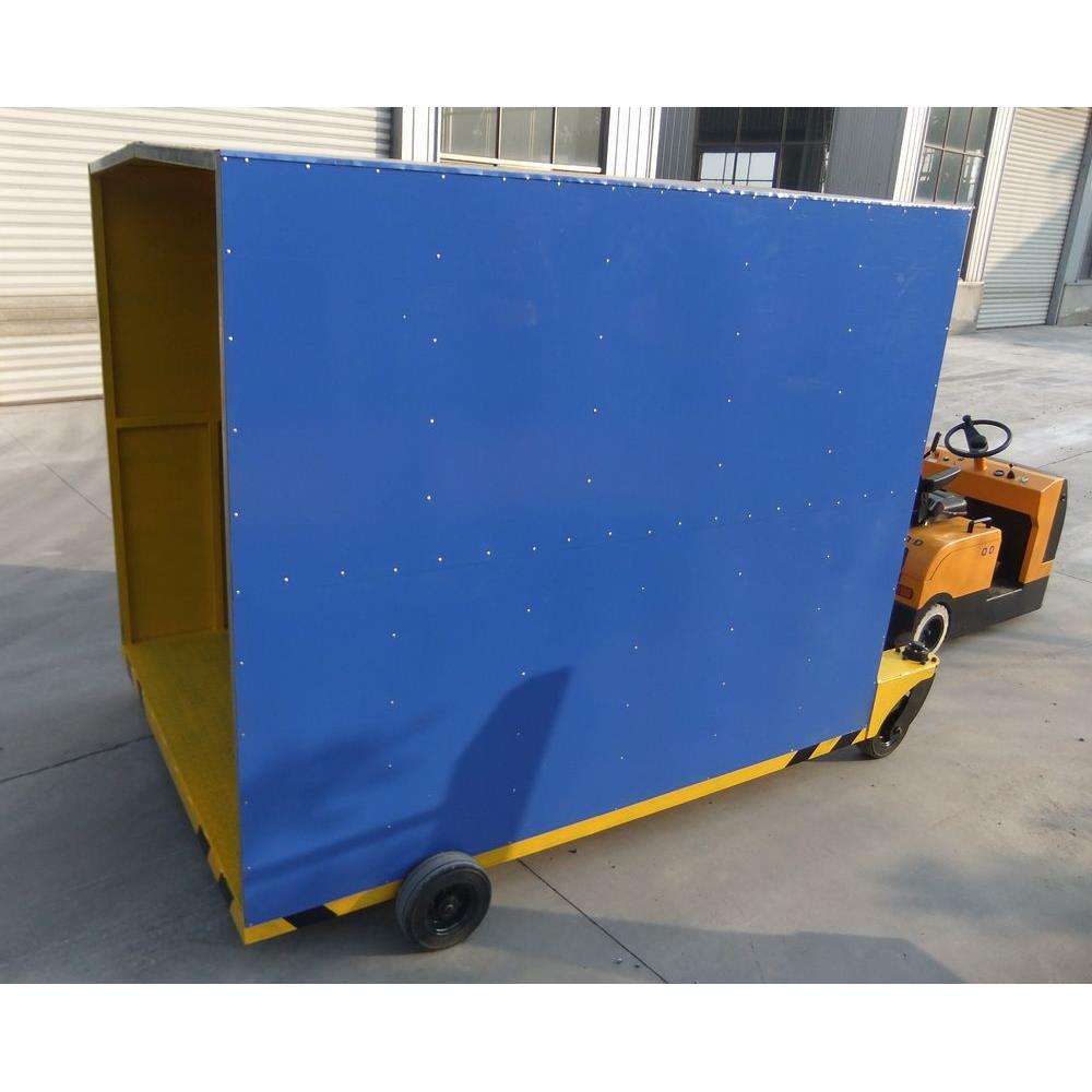 防雨棚牵牵引车平板拖TC2T雨棚 雨蓬雨拖车 厢式箱式拖车 帘拖挂