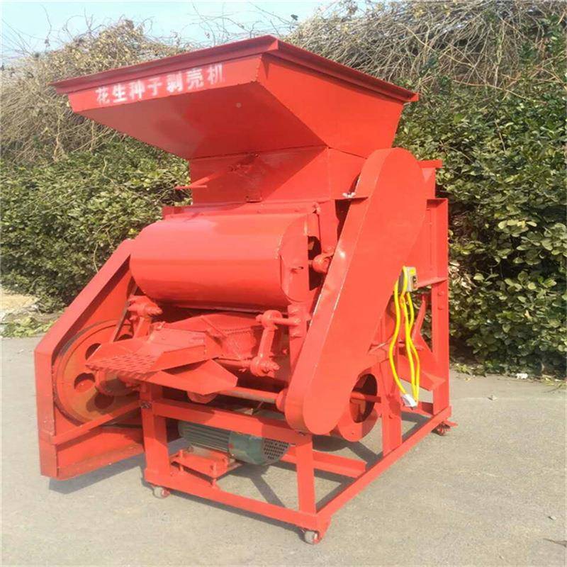 电动榨油坊用花生剥壳机用干MUS花生种子破农壳机全自动花脱壳生