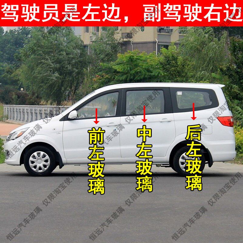 威旺前后挡风汽副驾驶中左右门后尾们
