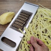 华诚萝卜丝刨丝器插丝板老式 铜刨子土豆条切条器蔬菜插丝器