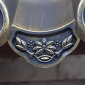 青铜瓦树脂仿古屋檐墙塑料瓦片仿铜门头