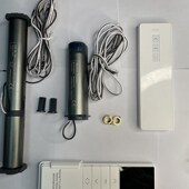 乐屋池电日夜帘电手动改电动帘蜂巢帘