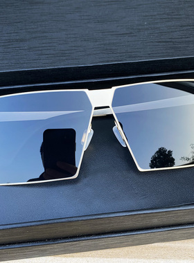 马登新款无螺丝太阳镜超轻方形墨镜男开车驾驶镜高清尼龙偏光眼镜