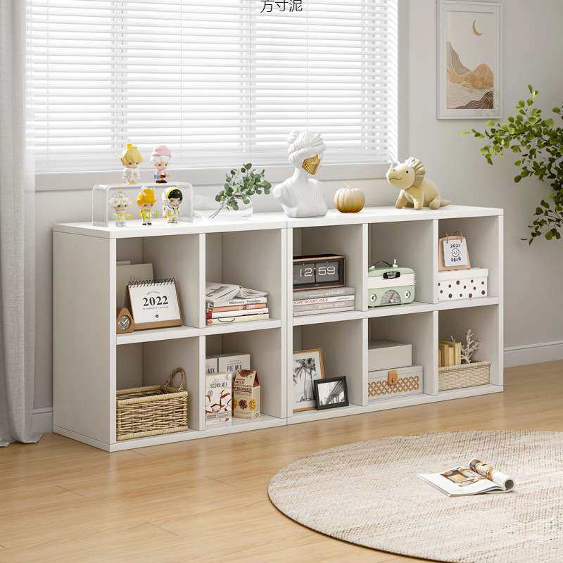 书架置物架落地书柜家用多层收纳柜子储物柜分层架八格柜矮格子柜,包装,电子元器件包装,淘宝优惠券,粉丝福利购,淘宝优惠卷