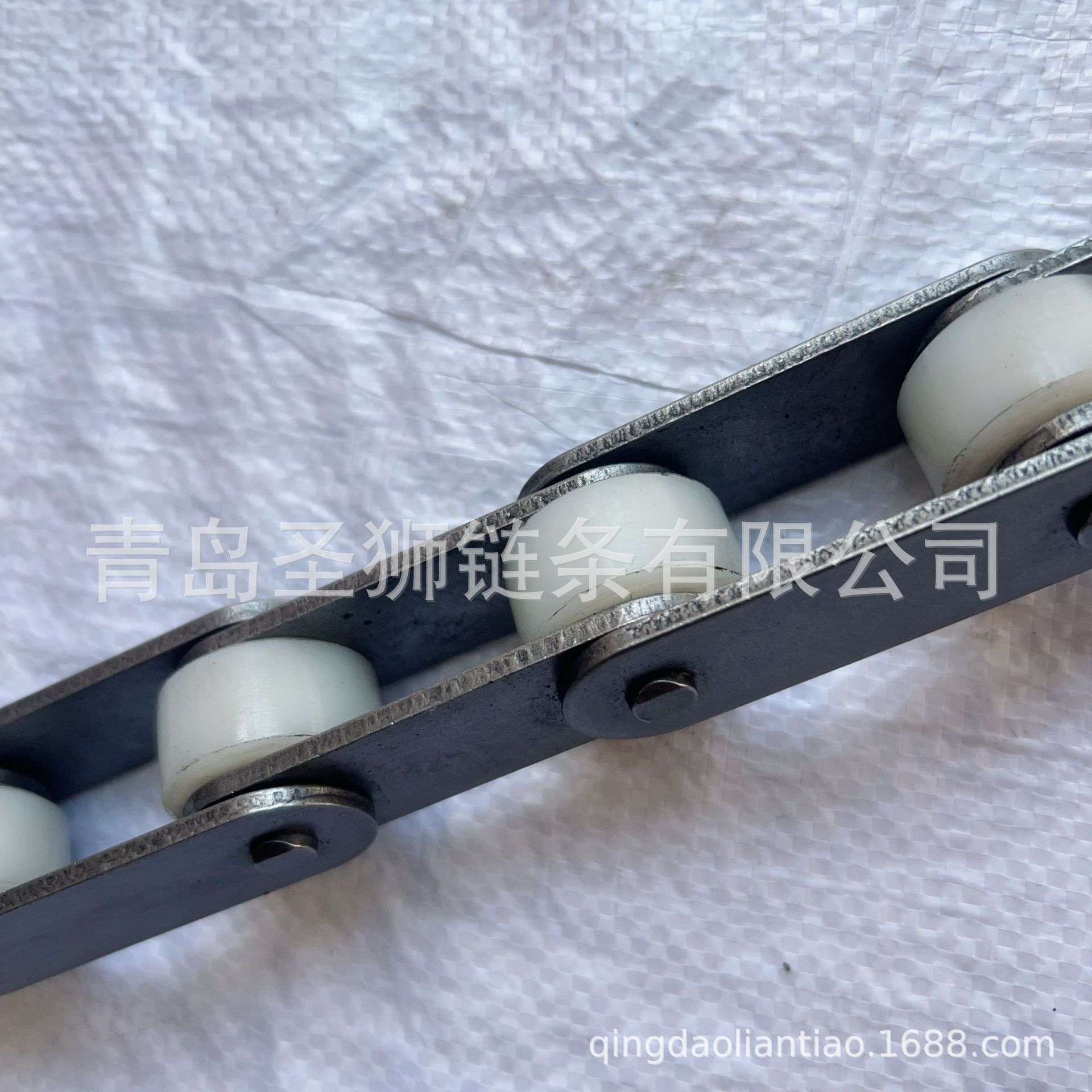 双节距尼龙滚子输送链C2052C2062C2082H输送设备用静音高速输送链