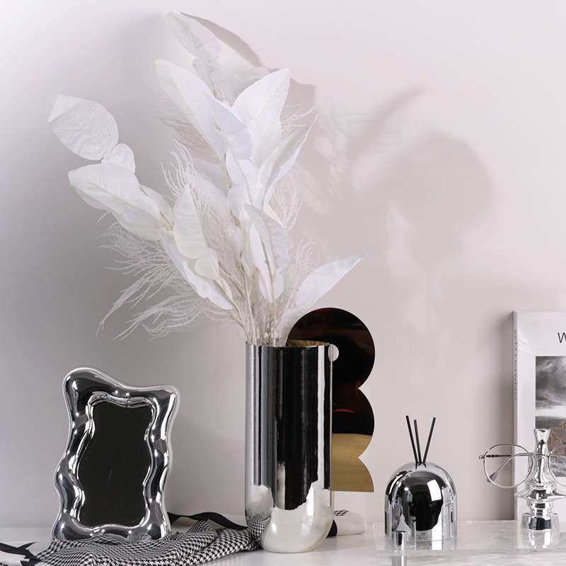 简约现代几何金属花瓶客厅高级艺术设计感花器样板房软装饰品摆件,包装,电子元器件包装,淘宝优惠券,粉丝福利购,淘宝优惠卷