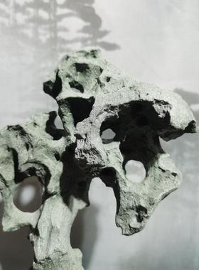 枯山水 砂岩太湖石装饰摆台 居室玄关山石微景观摆景