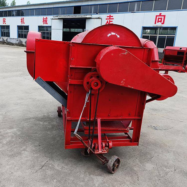 苦豆子蚕打粒机多功能子水小麦豆HTM扬场机麦余稻甘草脱粒机