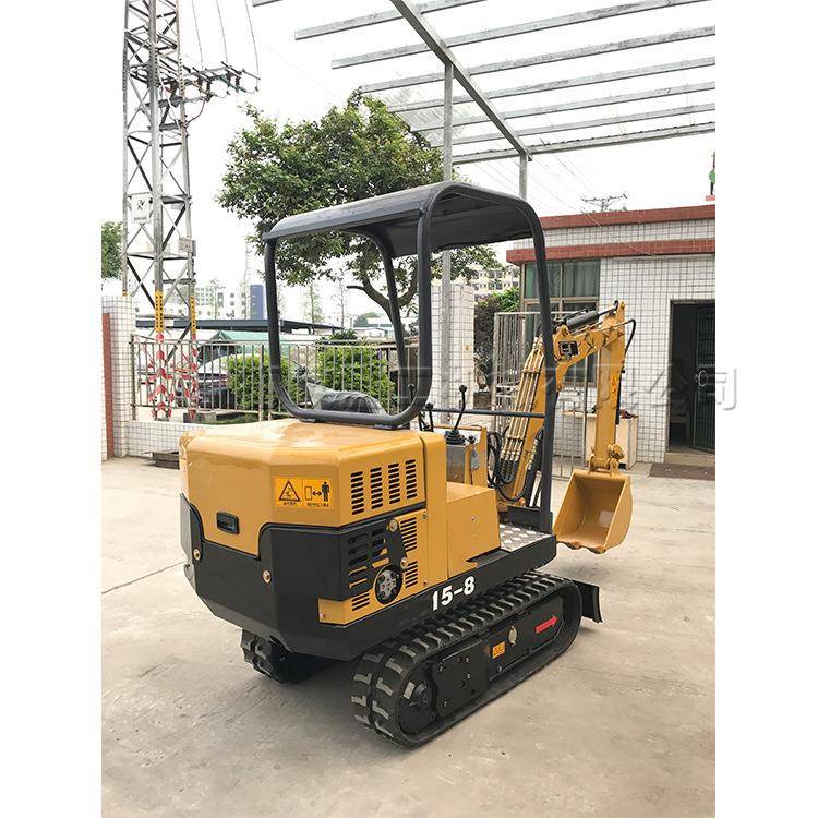 钩拆除破碎小机挖土机 胶履轮do-wjj-1小型轮式掘机 带式液挖压挖