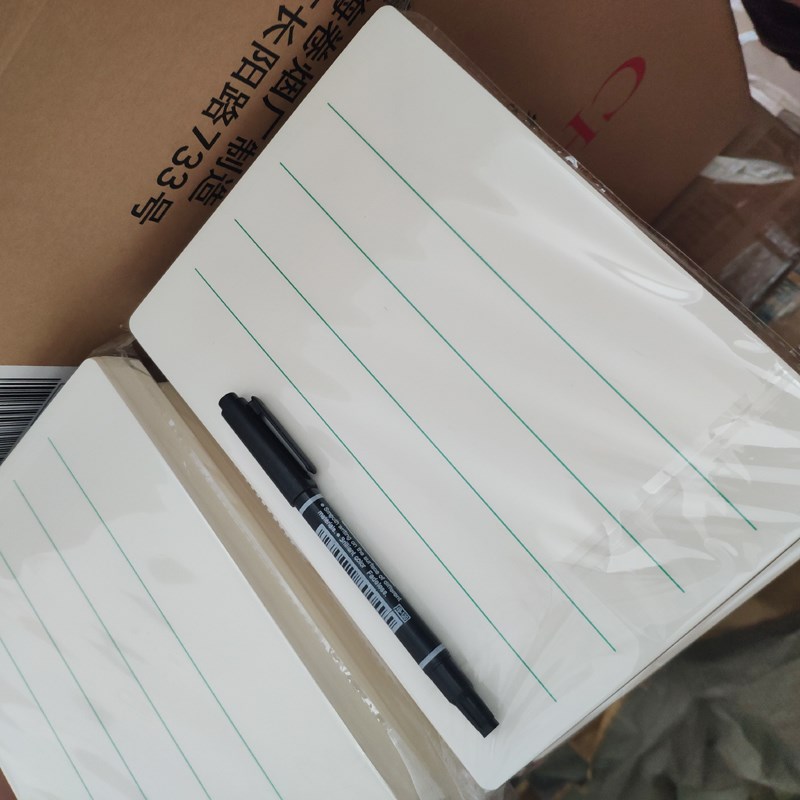 线格空白卡片英语单词手写卡片拼硬卡教具大教学硬卡