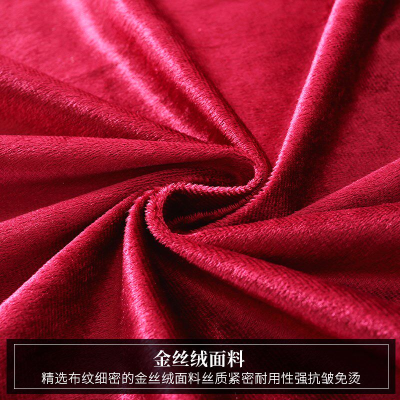 会议桌桌布长方形绒桌布加厚会议室桌活动展会桌罩长条桌裙