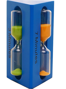 沙漏计时器儿童刷牙分钟分钟时间漏斗创意小