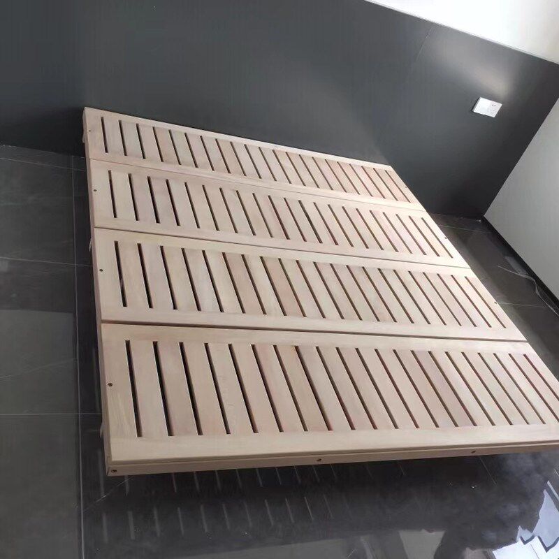 零号木板木作坊悬浮床骨架皮艺床软榻榻床卧悬空床