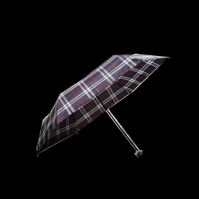 尝鲜必入格子布加大超强防泼水轻量雨伞男女式折伞晴雨两用