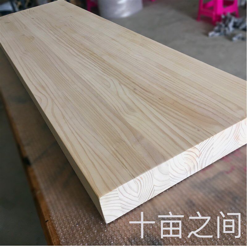 松木板板吧台板台实木大桌搁板实木板
