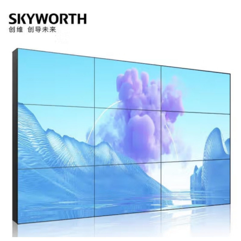 创维液晶拼接单元55寸WE55NA 3.5mm拼缝 0.88mm拼缝拼接屏幕
