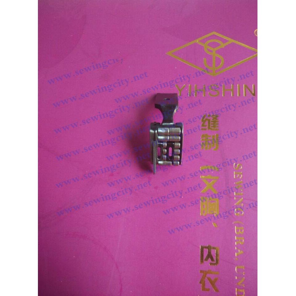 双针车配件R212滚轮压脚 皮革专用滚轮压脚 R570防皱滚轮压脚