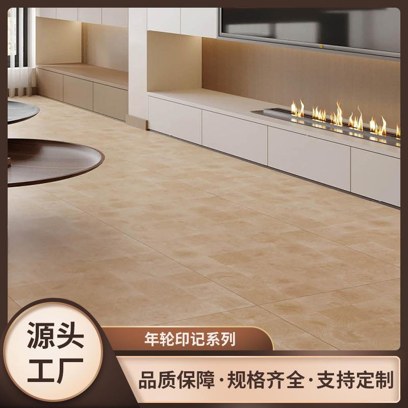 复古年轮印记木纹砖600X1200客厅卧室哑光仿实木地板砖工厂直销