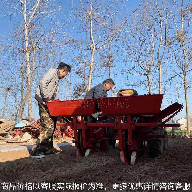 两行四行插葱机 大葱自动栽苗机 座驾式葱苗种葱机器 山东发货