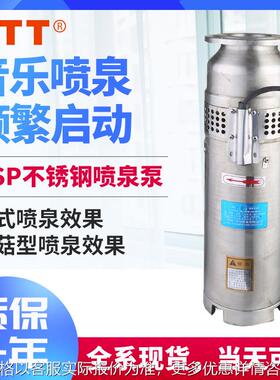 QSPF全不锈钢喷泉潜水泵 景观公园水浸式泵QSPB不锈钢喷泉专用泵