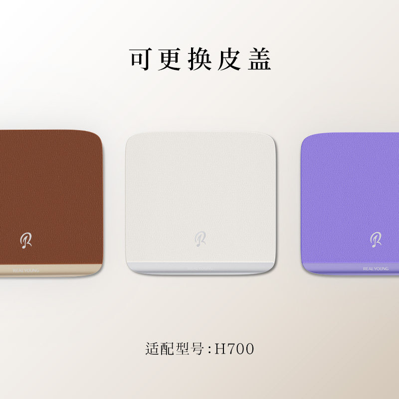 REAL YOUNG H700耳机充电仓磁吸式皮盖