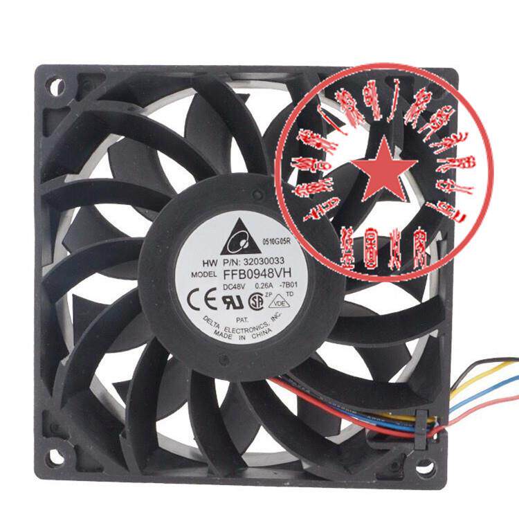 台达 9038 FFB0948EHE 48V 0.30A 9厘米 pwm温控散热风扇90*9