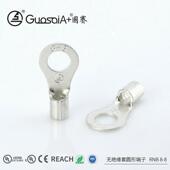 供应冷压裸端子接线耳端头环形端头RNB8 8非导体护套圆形端子