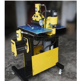 铁板铝板加工机切割冲孔折弯三合一铜排母线加工机促销