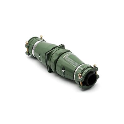 豪光HAOGNCN航空插头座防水连接器YD55K4TQF对接电压500V电流100A