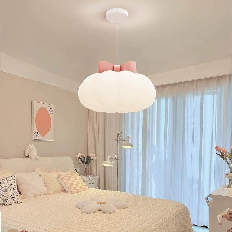 蝴蝶结南瓜云朵灯简约现代轻奢网红少女奶油风女孩儿童房卧室吊灯,农机/农具/农膜,其它农用工具,淘宝优惠券,粉丝福利购,淘宝优惠卷