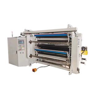 供应高速分切机不干胶纸张薄膜高速电脑控制立式全自动分切机