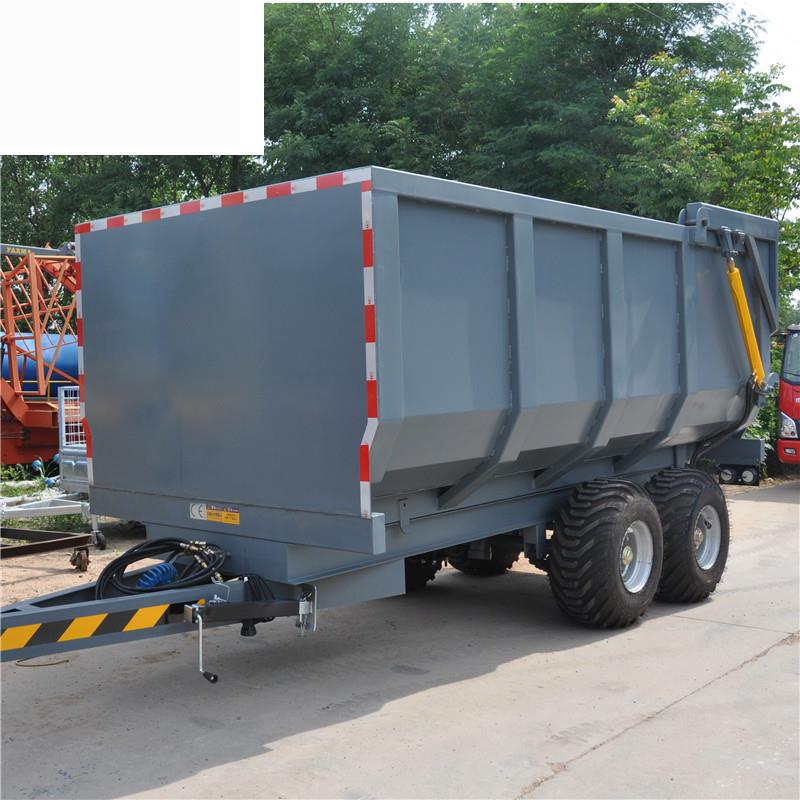 8吨自卸拖车农用欧式青储自卸拖车宽体双联动自卸拖车工具拖车